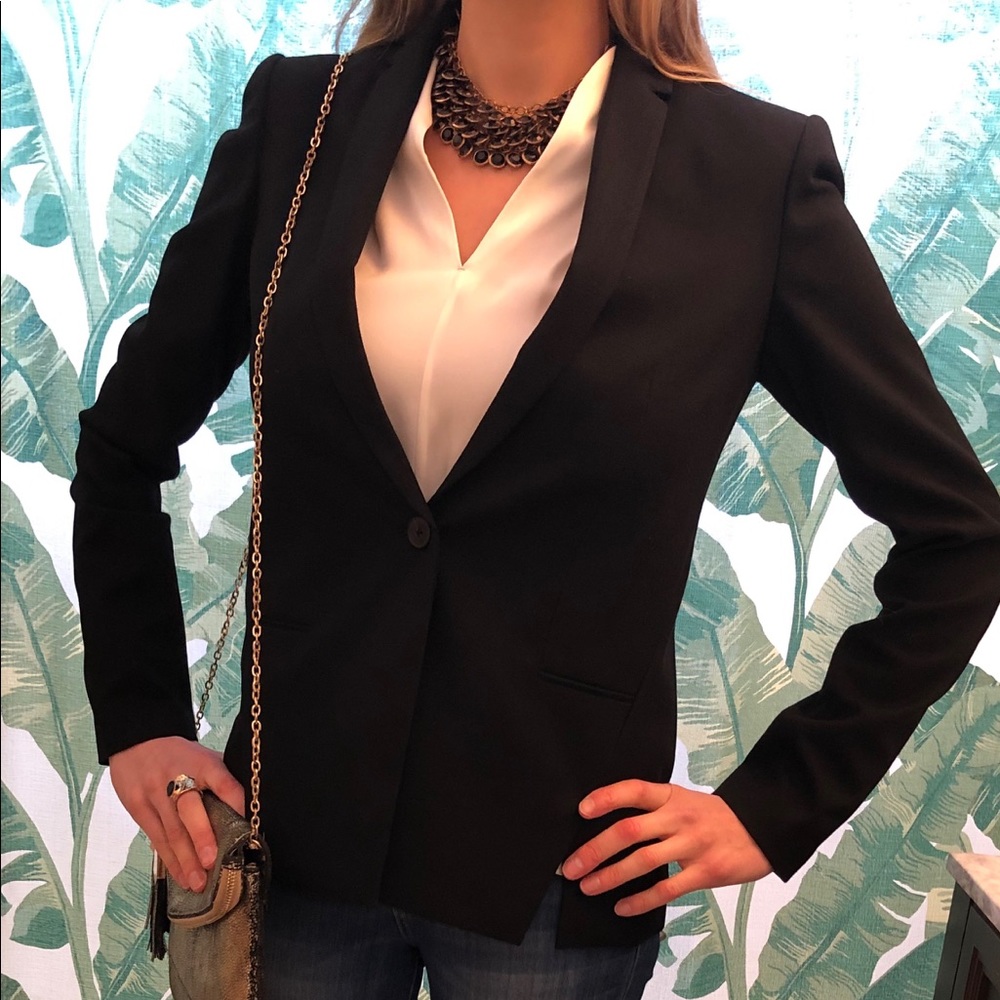 Black Elie Tahari blazer, new with tags!